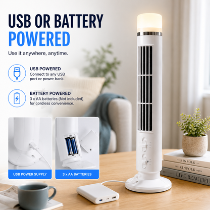 Ending Soon: 40% OFF Our Smart LED Tower Fan – Sale Ends Tonight! ⏳