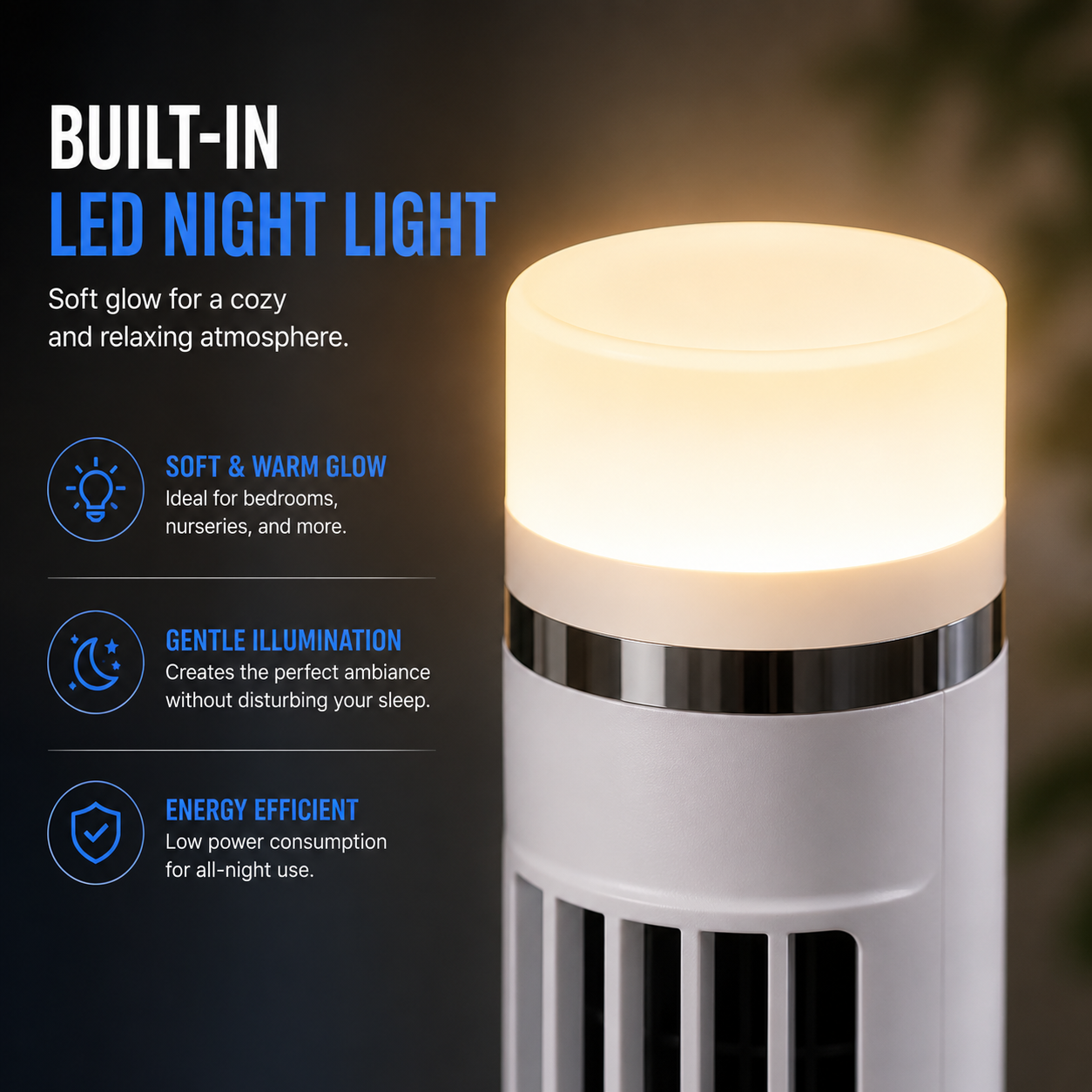 Ending Soon: 40% OFF Our Smart LED Tower Fan – Sale Ends Tonight! ⏳
