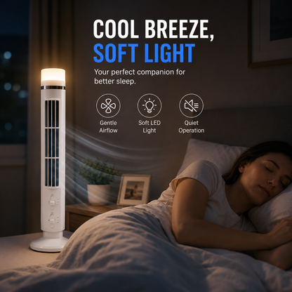 Ending Soon: 40% OFF Our Smart LED Tower Fan – Sale Ends Tonight! ⏳
